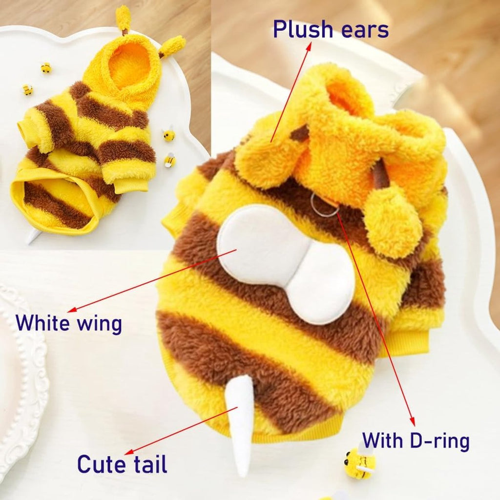 Bumblebee Fleece Hoodie (Medium)