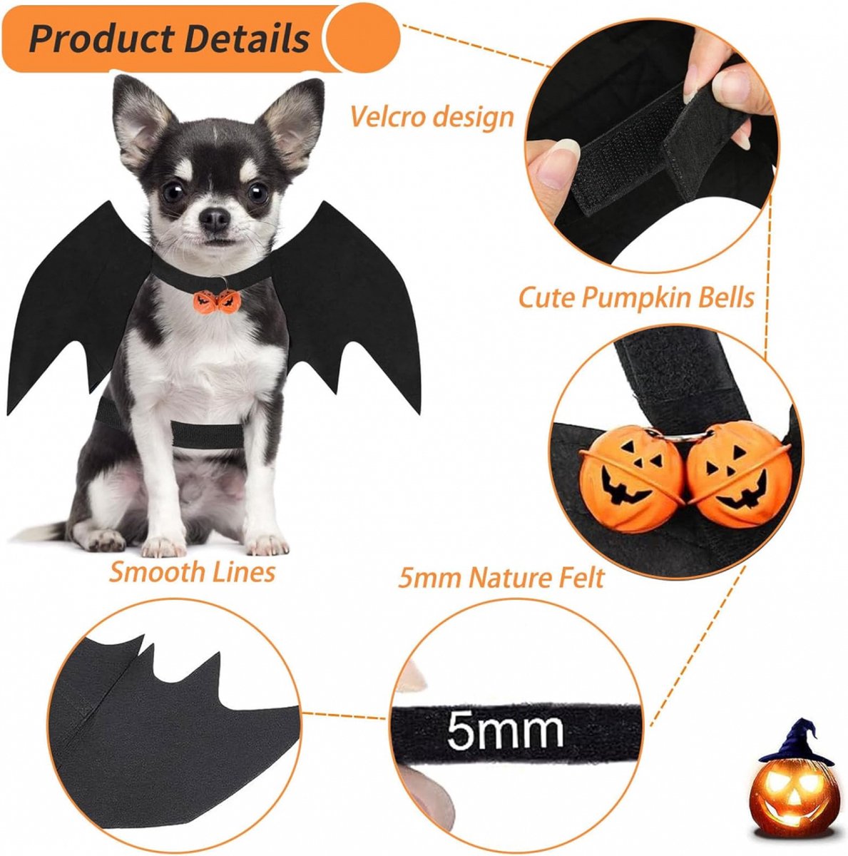 Pumpkin Bat Costume
