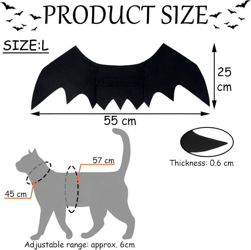 Bat Wings Costume (Large)
