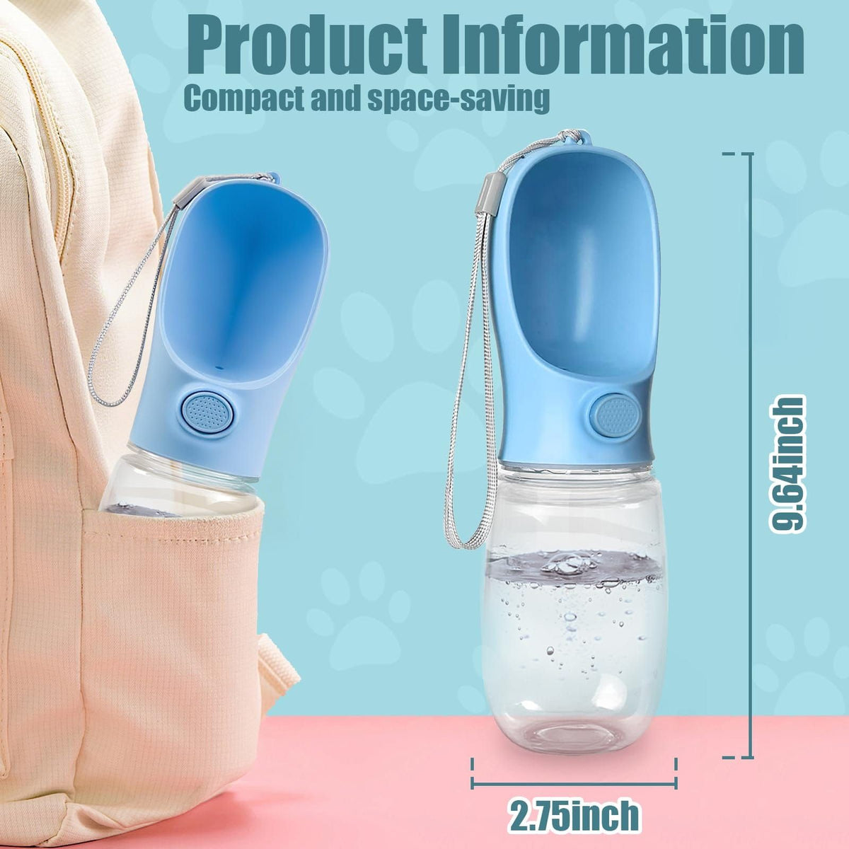 Splash Water Bottle
