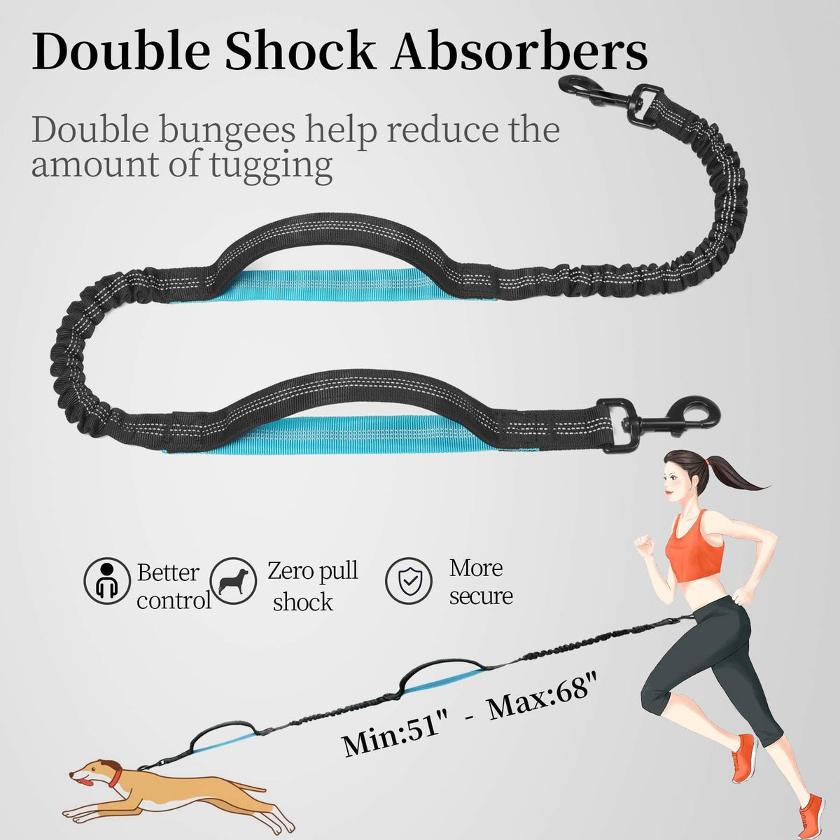 Trailrunner Hands-Free Leash